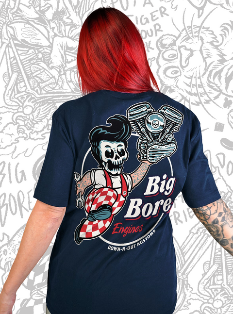 Big Bore Navy Blue Tee