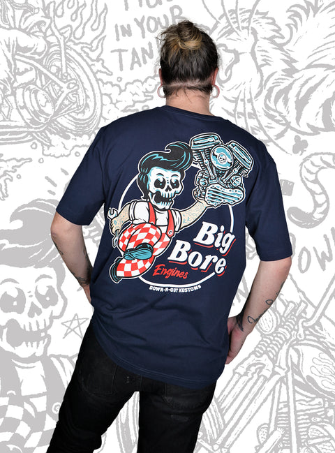Big Bore Navy Blue Tee
