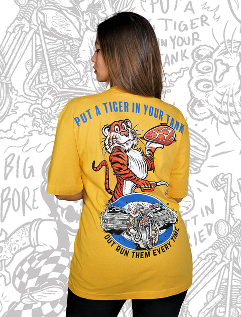 Tiger in Your Tank Mustard Yellow Tee