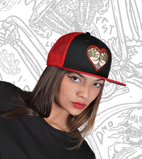 Grab of Death Flat Bill Snap Back