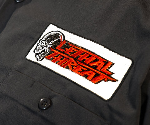 Motorhead Garage Printed Work Shirt / Shop Shirt
