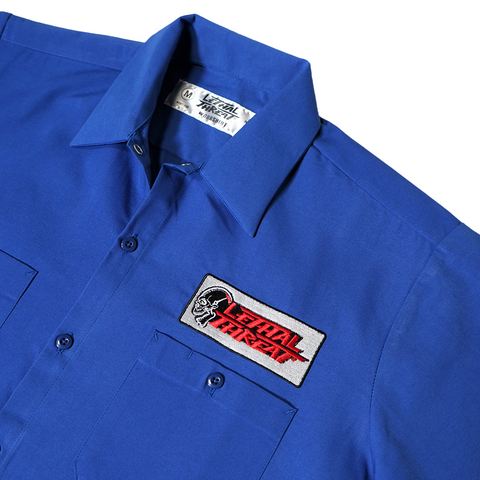 Break It Speed Shop Printed Work Shirt / Shop Shirt