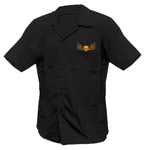 Ride Low Printed Viclar / Mercury Work Shirt / Shop Shirt