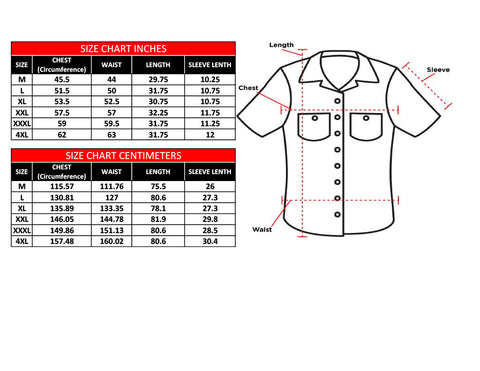 American Trucker Printed Work Shirt / Shop Shirt