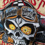Be First Be Fast Skull Embroidered Work Shirt / Shop Shirt