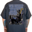 Two Wheels One Finger Printed Work Shirt / Shop Shirt