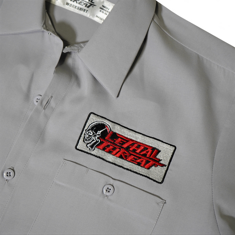 American Trucker Printed Work Shirt / Shop Shirt