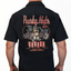 Rusty Nuts Garage Screen Printed Work Shirt / Shop Shirt
