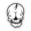 Skull Boob Mini Sticker
