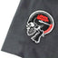 Be First Be Fast Skull Embroidered Work Shirt / Shop Shirt