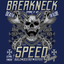 Breakneck Speed Shop Vintage Washed Men's Blue Washed Tee Shirt