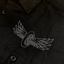 Lone Wolf Printed Work Shirt / Shop Shirt