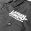 Be First Be Fast Skull Embroidered Work Shirt / Shop Shirt
