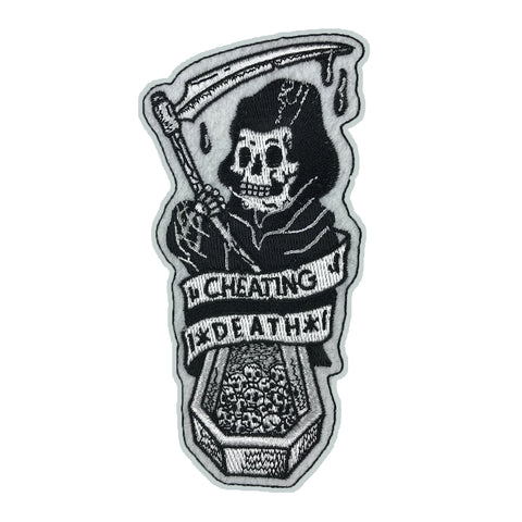 Cheating Death Reaper Coffin Patch